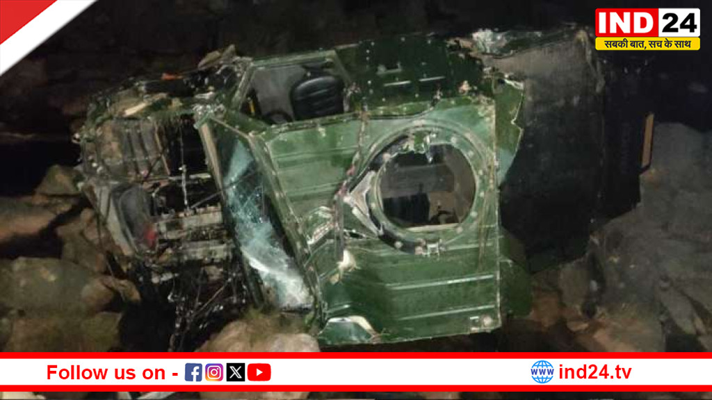 डोडा में दर्दनाक सैन्य हादसा: खाई में समाया बुलेटप्रूफ वाहन, देश ने खोए 10 वीर सपूत