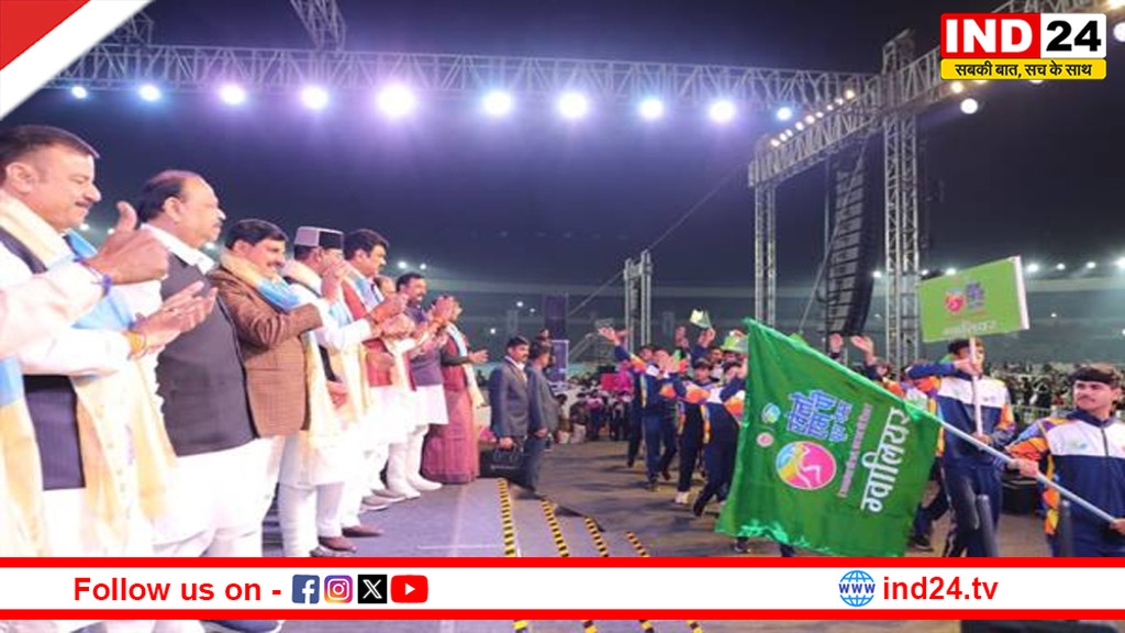 मैदान में खिलाड़ी नहीं, देश का भविष्य दौड़ता है - मुख्यमंत्री डॉ.  मोहन यादव