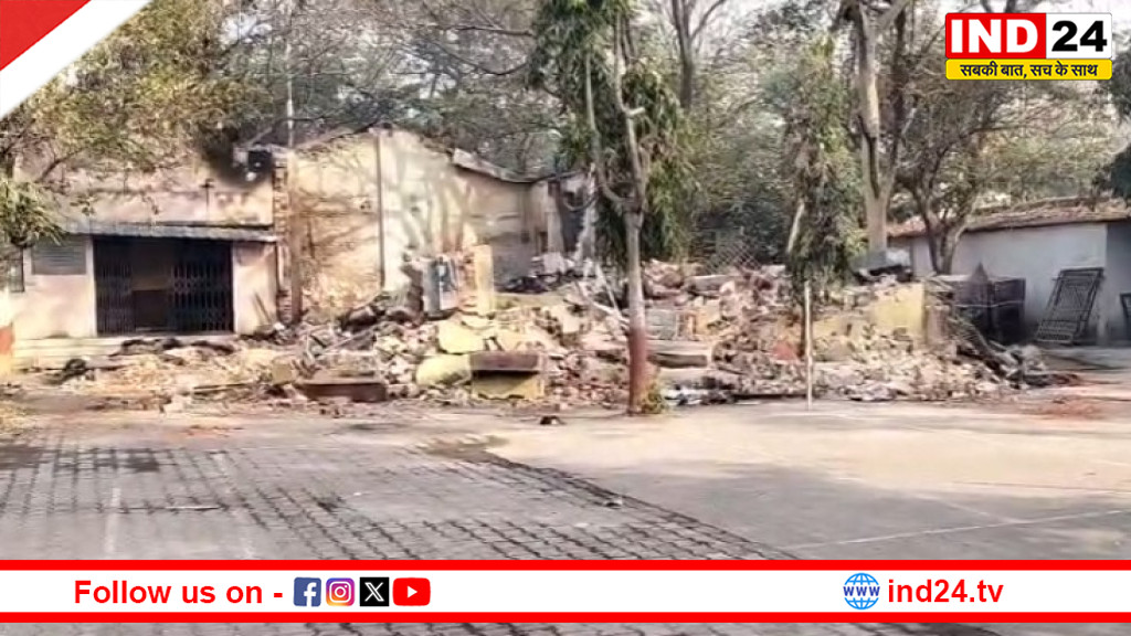 DEO कार्यालय आग मामला: जांच से पहले स्टोर रूम तोड़े जाने पर उठे सवाल