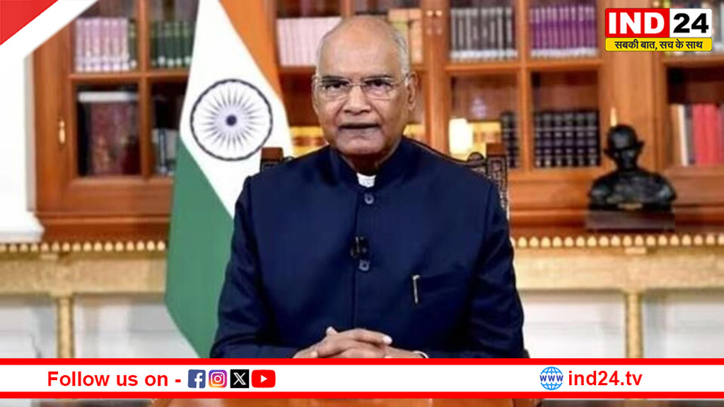 युद्ध के लिए केवल एक रामकथा समाधान हो सकती है - पूर्व राष्ट्रपति रामनाथ कोविंद 