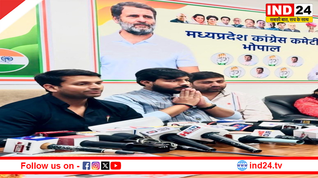 छत्तीसगढ़ के अधिवक्ता अर्जुन अमित श्रीवास्तव बने युवा कांग्रेस के राष्ट्रीय प्रवक्ता