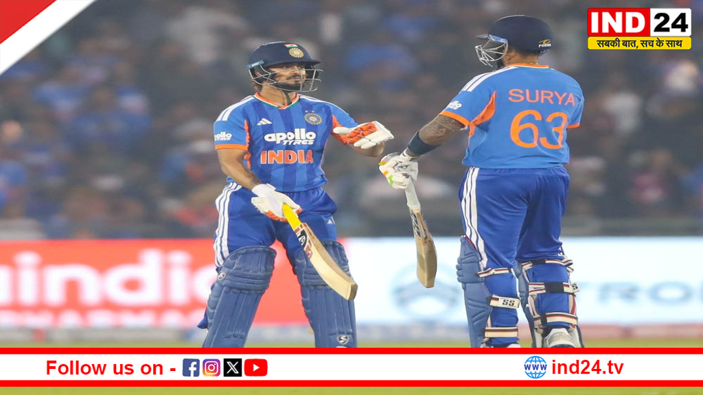 भारत का टी-20 में बड़ा धमाका: सूर्यकुमार यादव और ईशान किशन की तूफानी पारियों से टीम इंडिया ने इतिहास रचा