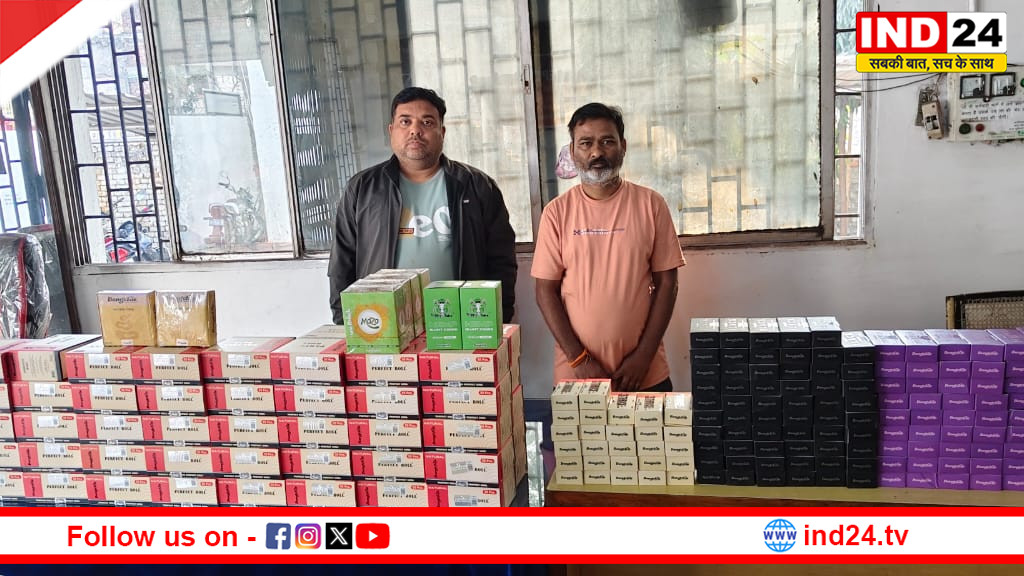 रायपुर नॉर्थ जोन में सूखे नशे के खिलाफ पुलिस का सख्त एक्शन, 9 दुकानें सील