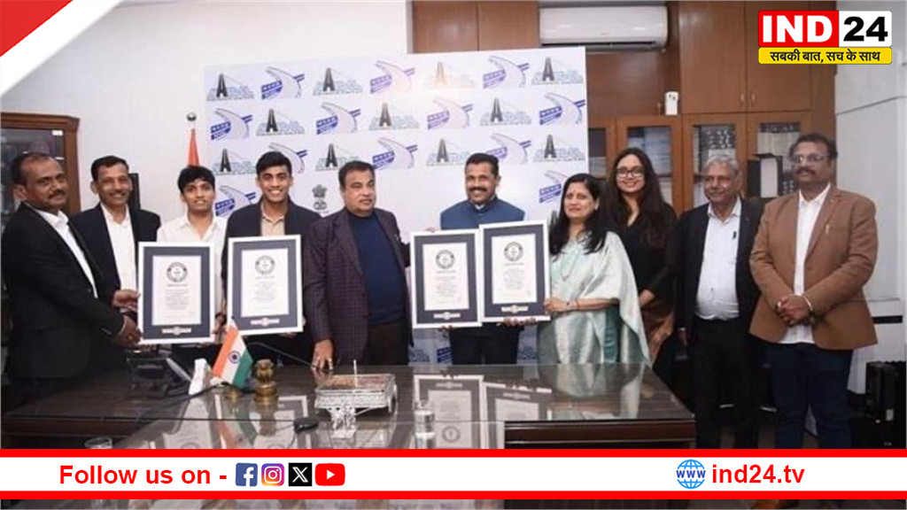 NHAI ने रचा इतिहास, हाईवे निर्माण में बनाए चार गिनीज वर्ल्ड रिकॉर्ड
