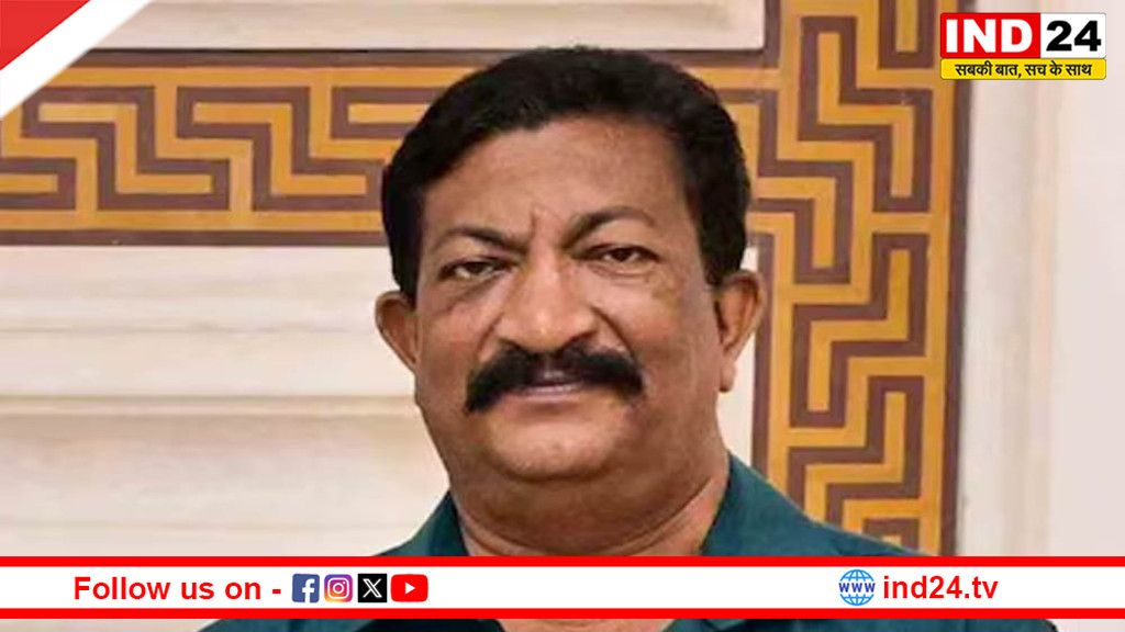 राज्यसभा सदस्य और भारतीय ओलंपिक संघ की अध्यक्ष पीटी उषा के पति वी. श्रीनिवासन का निधन