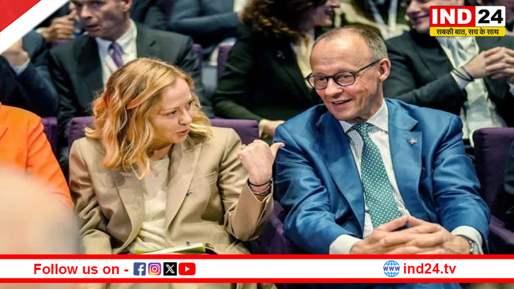 यूरोप की धुरी में बदलाव: फ्रांस-जर्मनी की ऐतिहासिक जोड़ी में दरार, मेलोनी बनी जर्मनी की नई रणनीतिक साथी