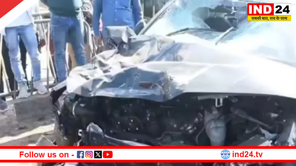 रीवा में दर्दनाक सड़क हादसा, तेज रफ्तार कार ने बाइक सवार परिवार को कुचला, 3 की मौत