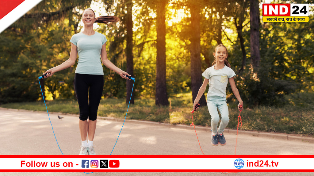 रोजाना रस्सी कूदने के चमत्कारी फायदे: दिल की सेहत से मेंटल हेल्थ तक मिलते हैं अनगिनत लाभ