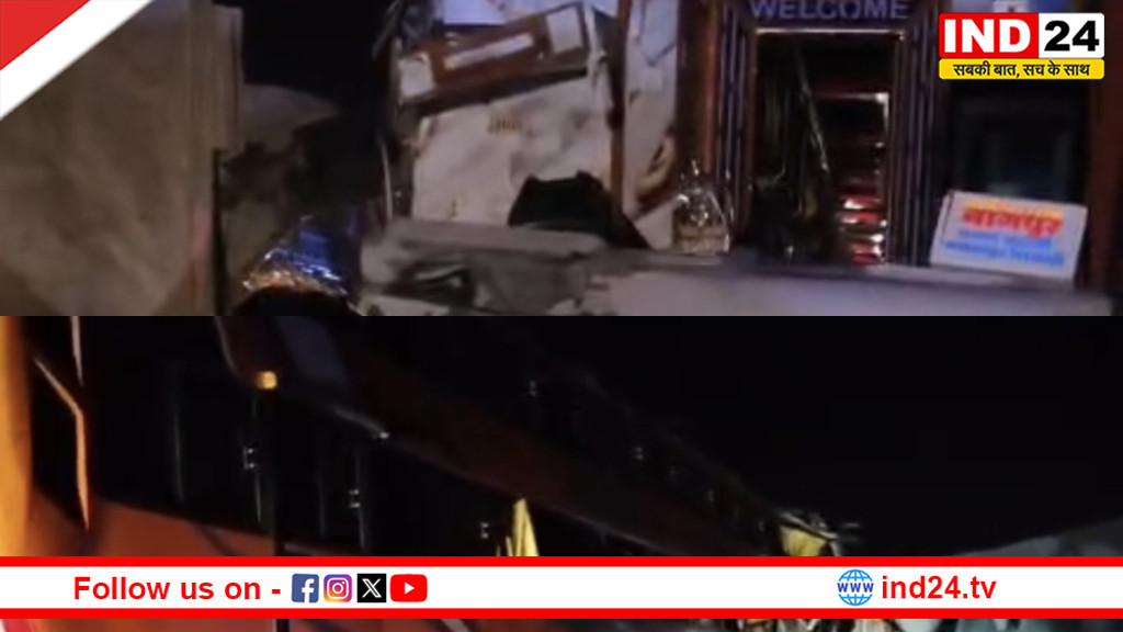 केन नदी के टेढ़ीधार पुल पर भीषण हादसा: छतरपुर–नागपुर बस और डंपर में टक्कर, 20 से अधिक यात्री घायल