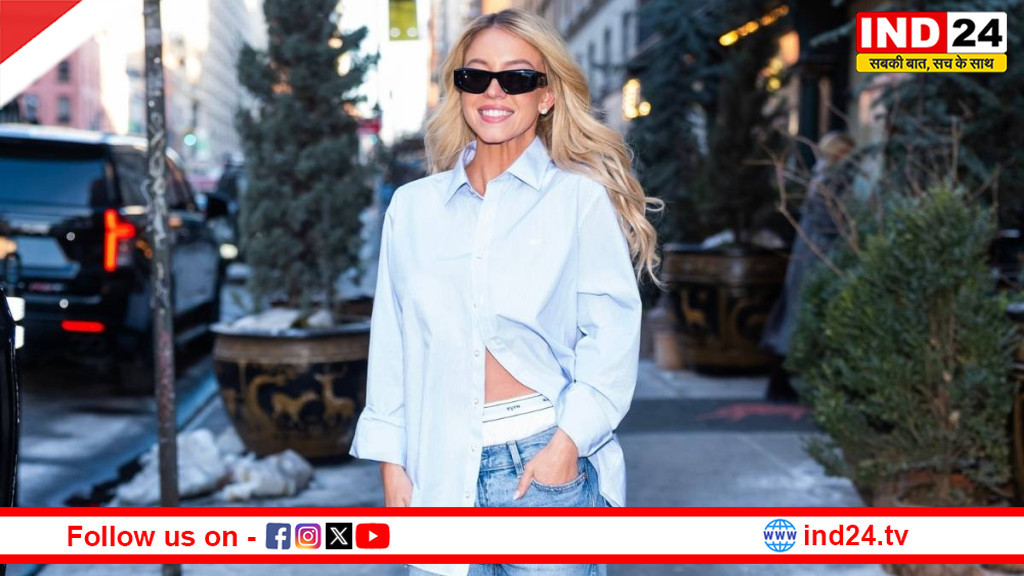 न्यूयॉर्क की सड़कों पर स्टाइलिश अंदाज में नजर आईं सिडनी स्वीनी