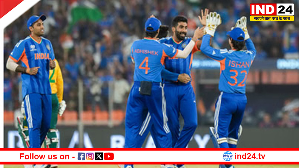 टी-20 वर्ल्डकप – साउथ अफ्रीका ने भारत को 188 का टारगेट दिया, डेविड मिलर ने फिफ्टी लगाई, बुमराह ने 3 विकेट लिए