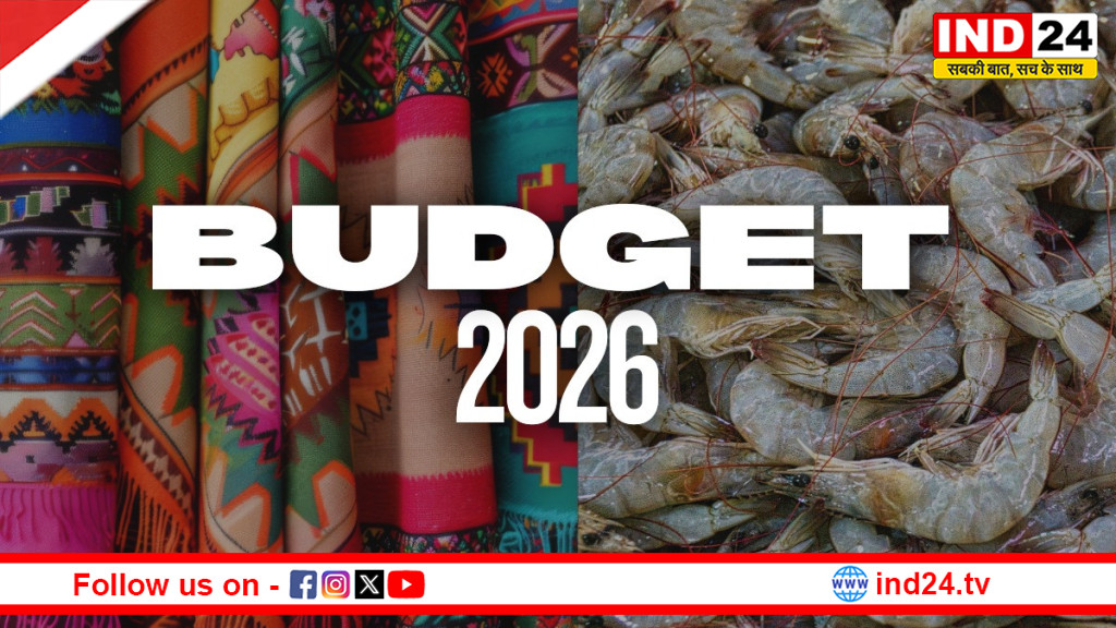 बजट 2026: अमेरिकी टैरिफ दबाव के बीच सीफूड और लेदर सेक्टर को राहत, निर्यात नियमों में बड़ी ढील