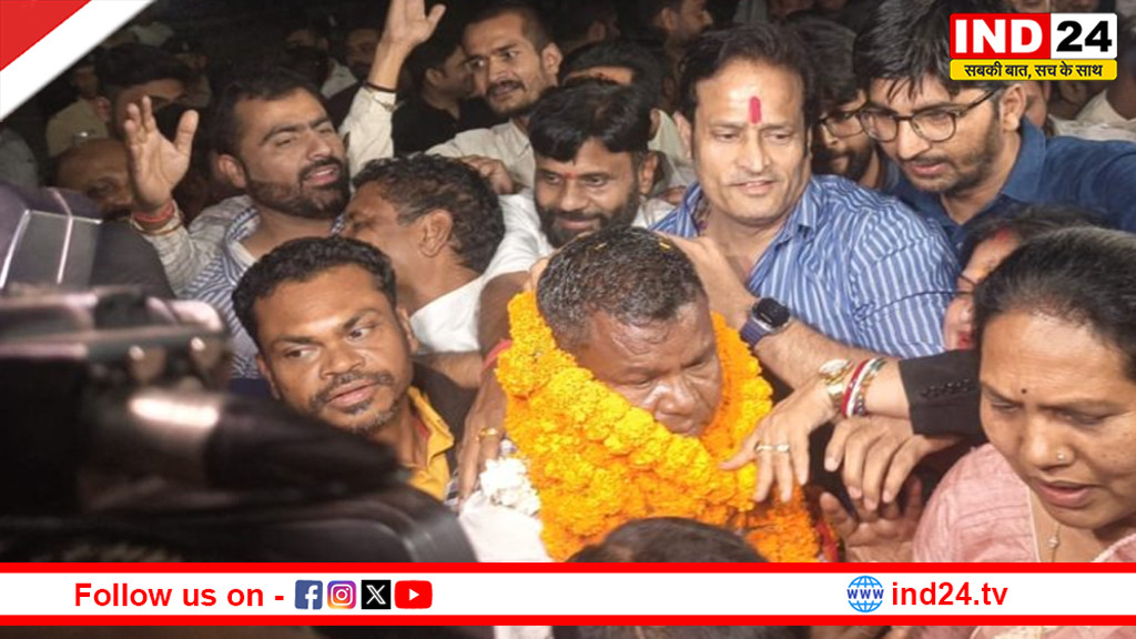 सालभर बाद जेल से रिहा हुए पूर्व मंत्री कवासी लखमा, समर्थकों ने किया जोरदार स्वागत