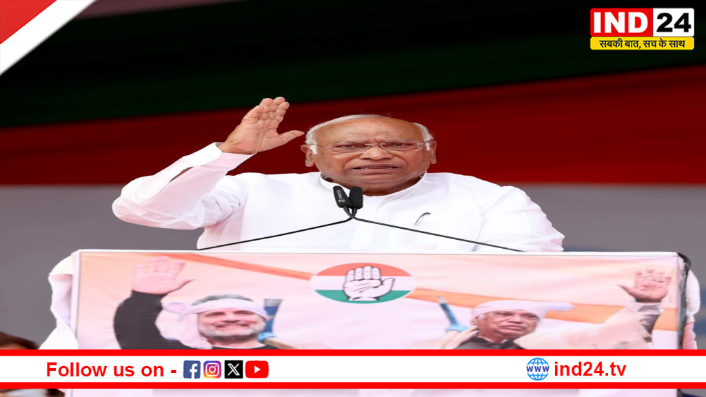 मल्लिकार्जुन खड़गे के भाषण पर सियासी बवाल: ‘राम’ शब्द न लेने पर बीजेपी का हमला