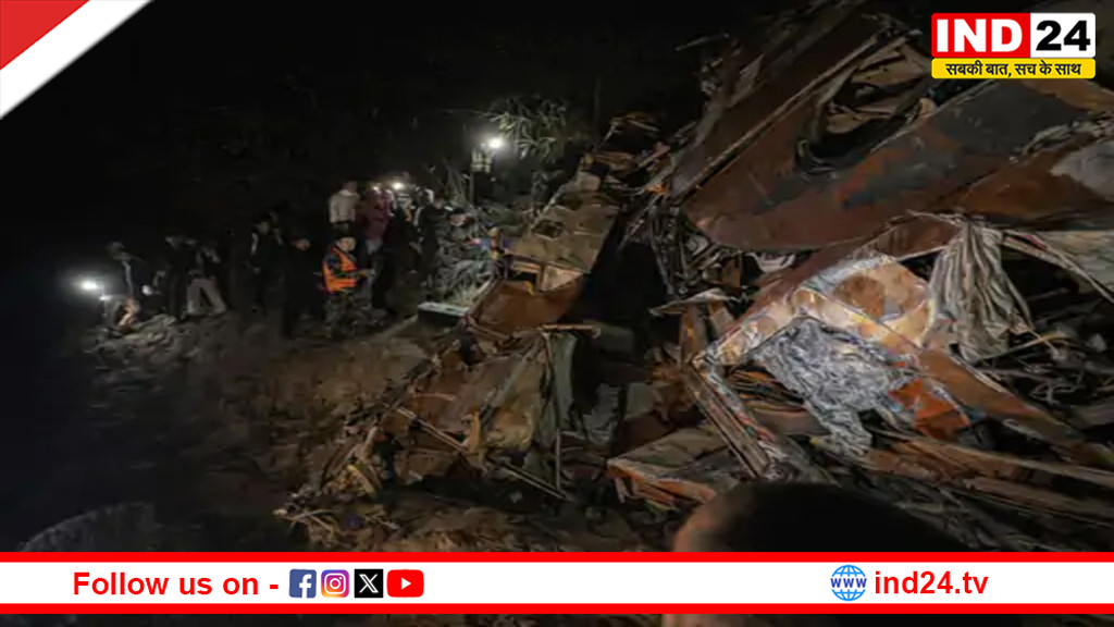 नेपाल के धादिंग जिले में बड़ा हादसा, यात्रियों से भरी बस त्रिशूली नदी में गिरी, 18 की मौत