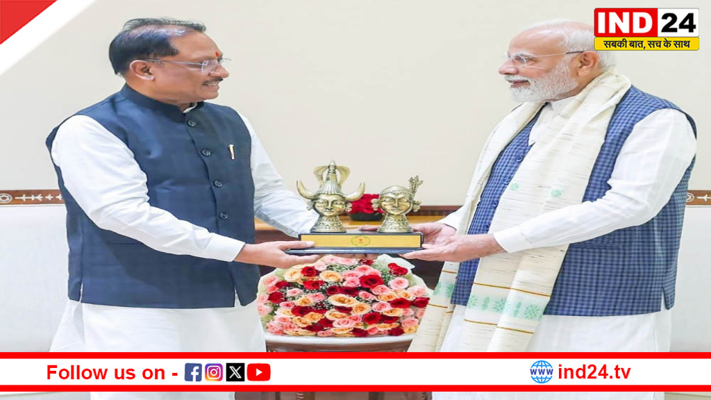 प्रधानमंत्री मोदी ने सीएम विष्णुदेव साय को जन्मदिन पर दी शुभकामनाएं