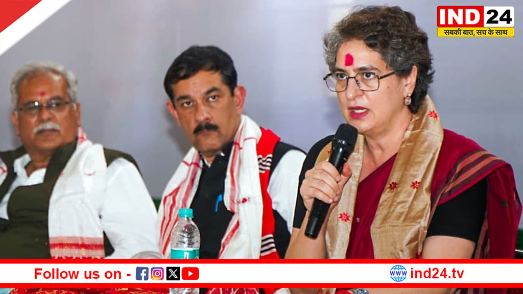 प्रियंका गांधी का असम सरकार पर प्रहार: ‘20-सूत्री आरोपपत्र’ ने बढ़ाई सियासी गरमाहट