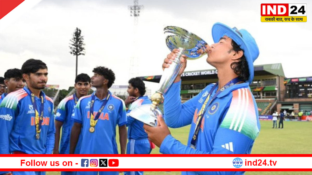 U19 विश्वकप फाइनल: विराट कोहली ने युवा भारतीय टीम को दी जीत की बधाई