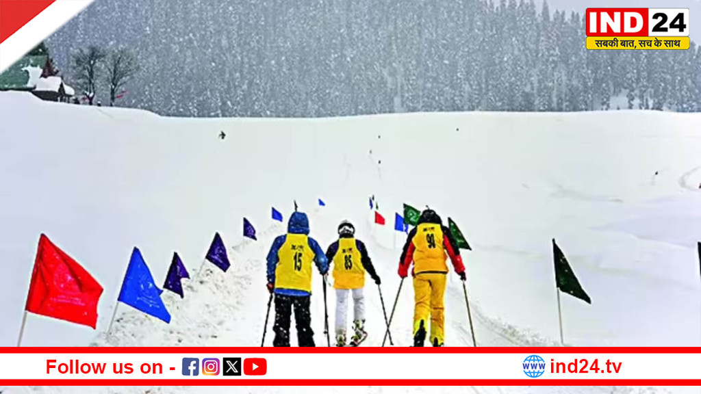 गुलमर्ग में शुरू हुए खेलो इंडिया विंटर गेम्स 2026, 30 राज्यों के 400 एथलीट ले रहे हिस्सा