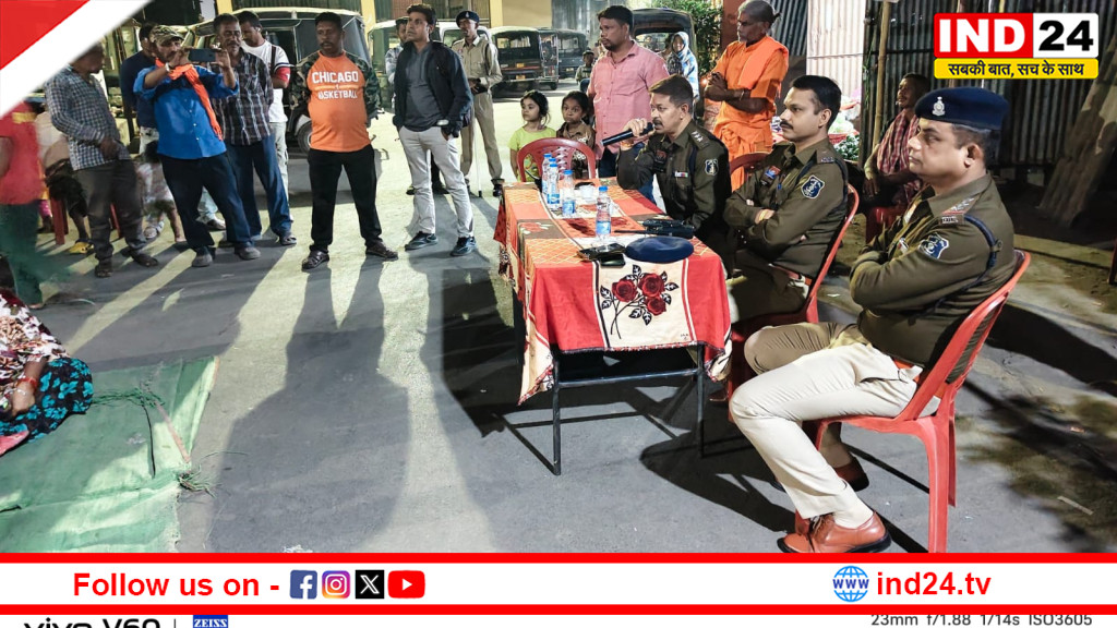 “संवाद से समाधान” अभियान की शुरुआत, तेलीबांधा की बीएसयूपी कॉलोनी से सामुदायिक पुलिसिंग का आगाज