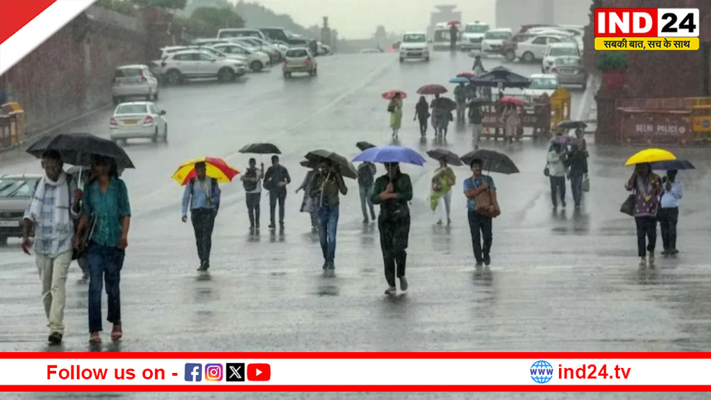 उत्तर भारत में बर्फीला तूफ़ान और बारिश की दस्तक: IMD का अलर्ट, दिल्ली–एनसीआर में येलो वार्निंग जारी