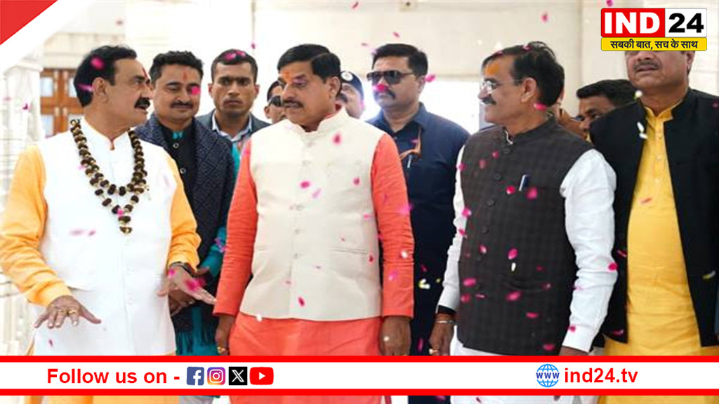 नवग्रह शक्तिपीठ प्राण प्रतिष्ठा महोत्सव: सीएम डॉ. मोहन यादव बोले – अद्भुत धाम है नवग्रह शक्तिपीठ