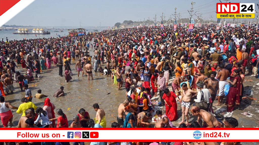 आस्था की महाधारा में डूबा प्रयागराज: माघी पूर्णिमा पर संगम तट पर उमड़ा दिव्य सैलाब