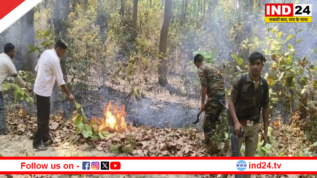 उत्तराखंड में कम वर्षा के कारण वनाग्नि की आशंका, मुख्य वन संरक्षक सुशांत पटनायक ने आयोजित की मॉक ड्रिल