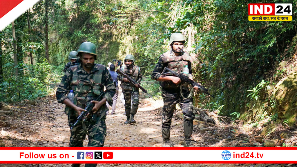 छत्तीसगढ़ की पहाड़ियां बनीं जंग का मैदान: दो हजार जवानों ने माओवादी ठिकाने को चारों ओर से घेरा