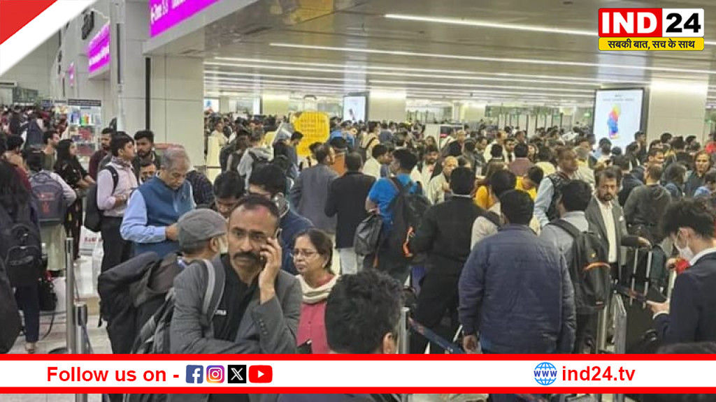 दिल्ली और मुंबई एयरपोर्ट पर तकनीकी खराबी से हड़कंप, नेविटेयर सिस्टम ठप होने से कई उड़ानें प्रभावित