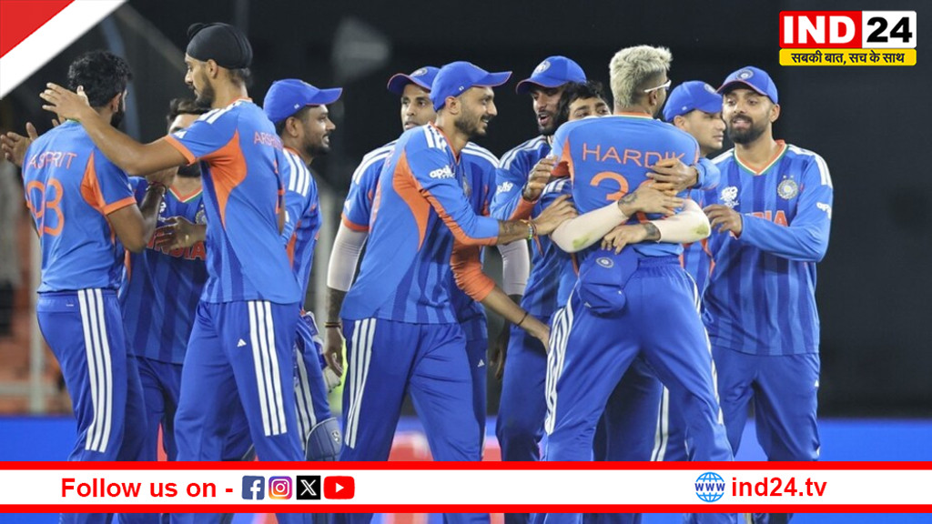 भारत तीसरी बार टी-20 वर्ल्ड चैंपियन,फाइनल में रिकॉर्ड 255 रन बनाए, न्यूजीलैंड की 96 रन से सबसे बड़ी हार