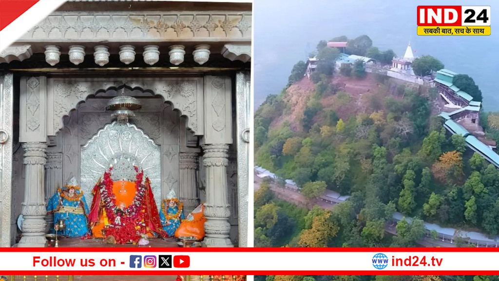 मप्र के सलकनपुर में भक्तों की हर पुकार सुनती हैं 'मां विजयासन देवी'