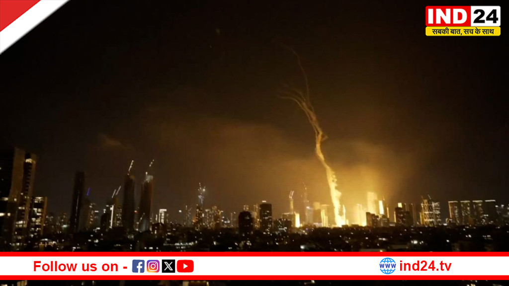 पश्चिम एशिया में बढ़ा तनाव: इजरायल और अमेरिकी ठिकानों पर ईरान के मिसाइल हमले, कई घायल