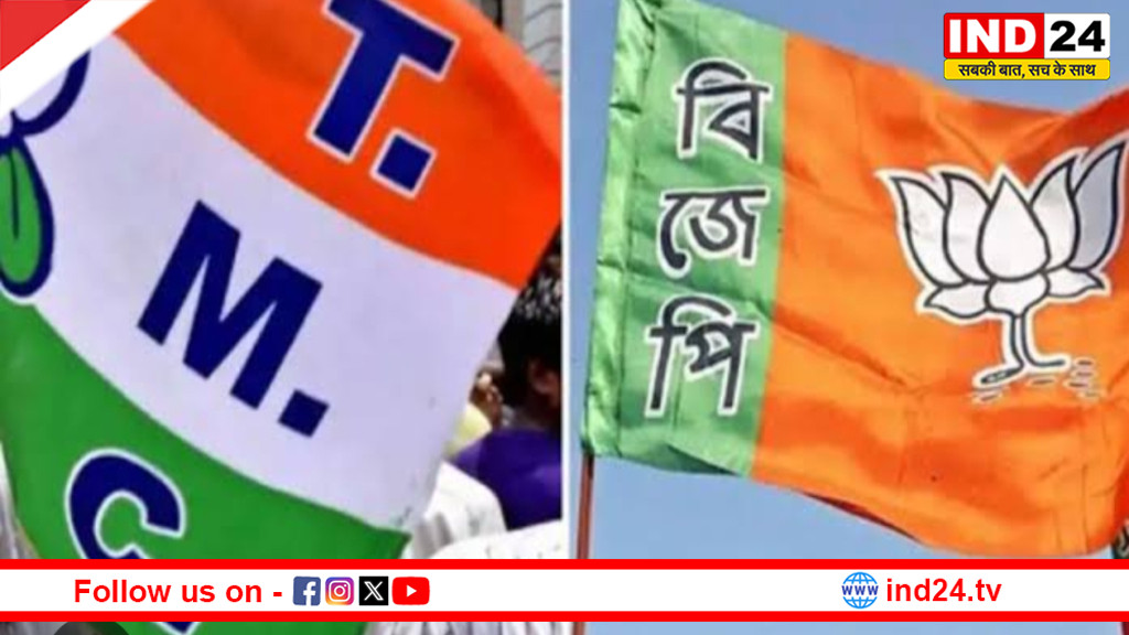 मतदाताओं को डराने का आरोप, भाजपा ने तृणमूल पर साधा निशाना