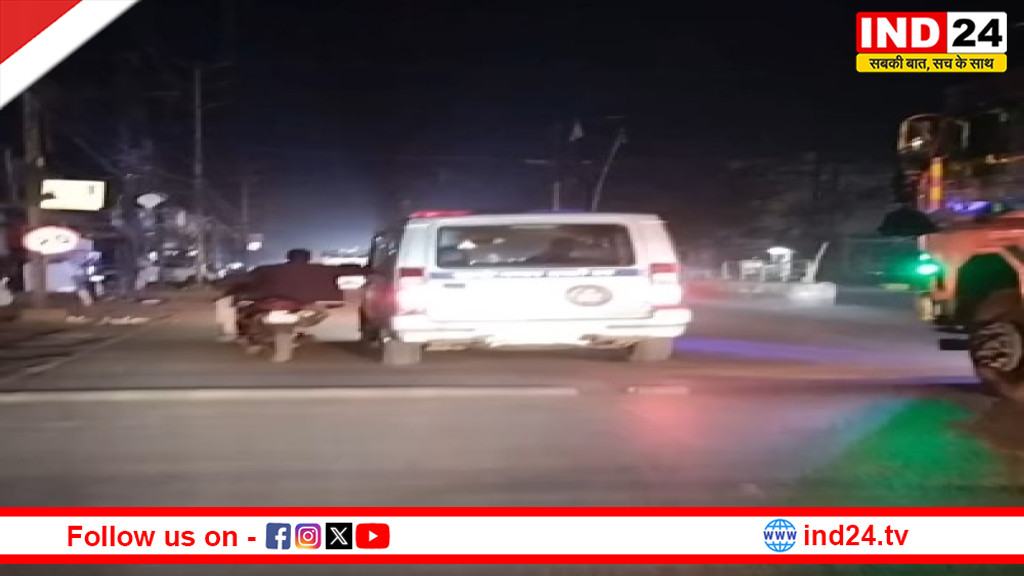 डायल 112 वाहन के साथ बाइक सवार का स्टंट, वायरल वीडियो ने उठाए पुलिस व्यवस्था पर सवाल