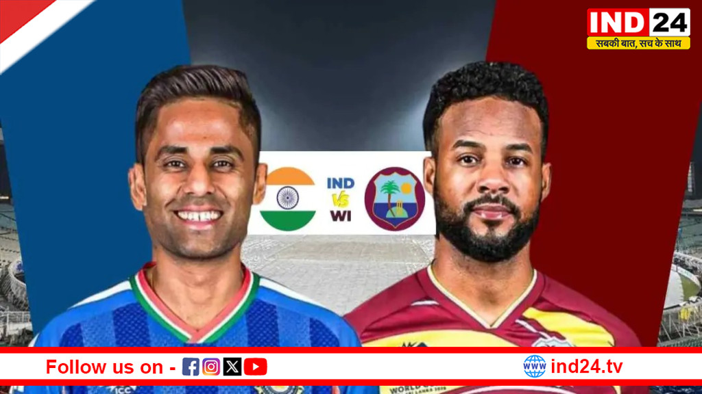   ICC Men's T20 World Cup 2026 : सुपर-8 में आज भारत बनाम वेस्टइंडीज: सेमीफाइनल की जंग, कोलकाता में हाई-वोल्टेज मुकाबला