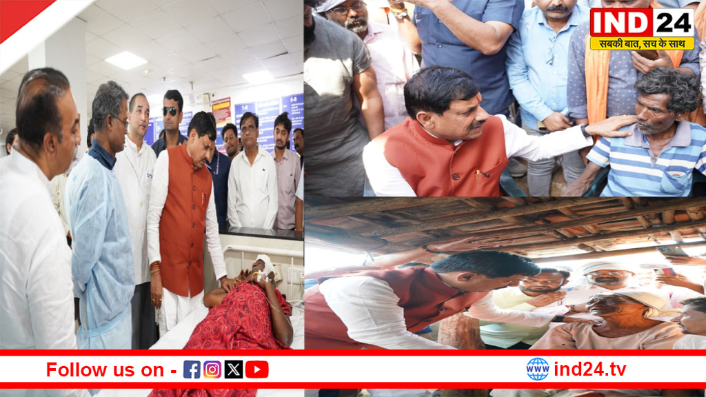 दिल्ली से सीधे छिंदवाड़ा पहुंचे सीएम डॉ. मोहन यादव, मृतकों के परिजनों से की मुलाकात