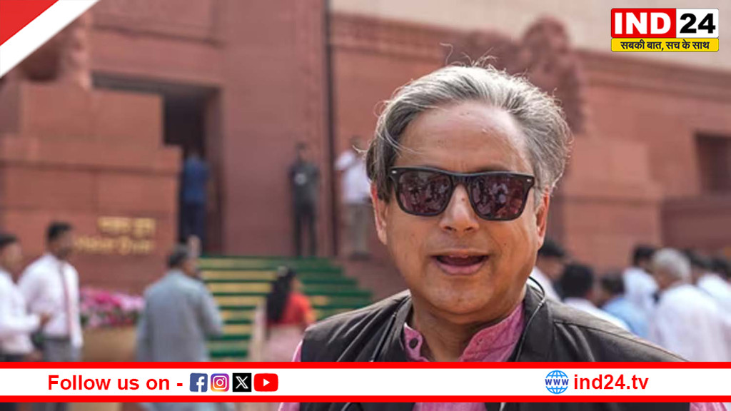 पश्चिम एशिया संकट पर शशि थरूर की अपील: भारत निभाए शांति स्थापना में अग्रणी भूमिका