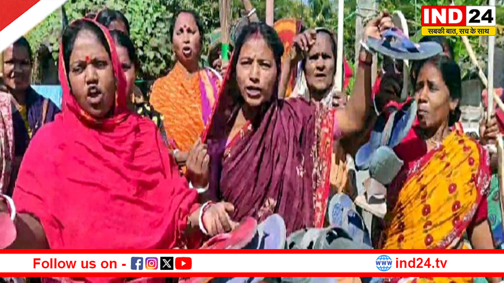 संदेशखाली में भाजपा समर्थक की दुकान में आग, सियासत गरम