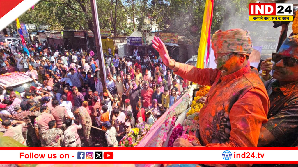 उज्जैन की गेर में शामिल हुए सीएम डॉ. मोहन यादव, जमकर उड़ाया रंग-गुलाल