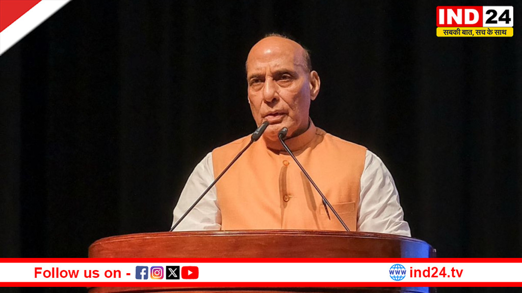 सागर संकल्प कार्यक्रम में रक्षा मंत्री राजनाथ सिंह की हुंकार, बोले - हमे कम आंकने की कोशिश ना करे दुश्मन