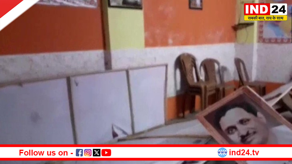 भाटपाड़ा में भाजपा कार्यकर्ता के घर पर हमले का आरोप