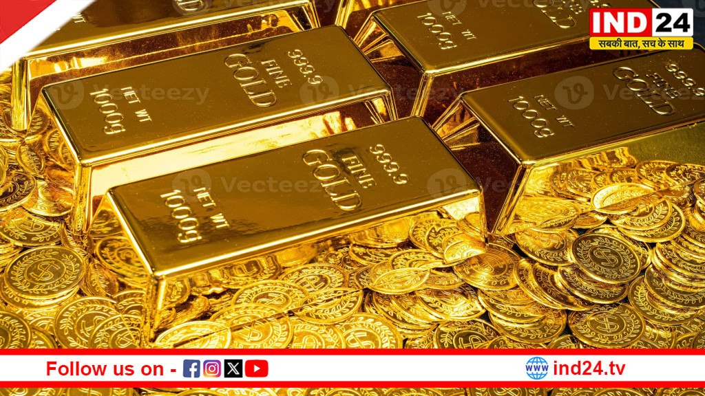 भारत में एक व्यक्ति के पास 16000 किलो सोना! वैश्विक तनाव के बीच सोने की कीमतों को लेकर बड़ा दावा
