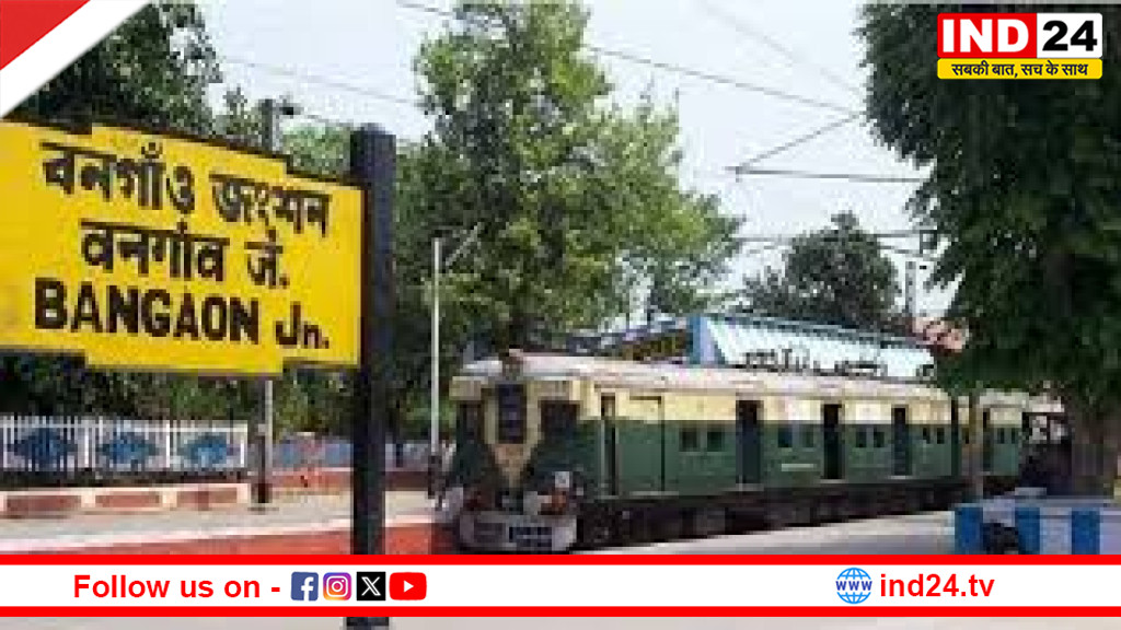 लोकल ट्रेन में हिंसा: बनगांव लोकल में यात्री का सिर फोड़ा, आरोपी की जमकर पिटाई