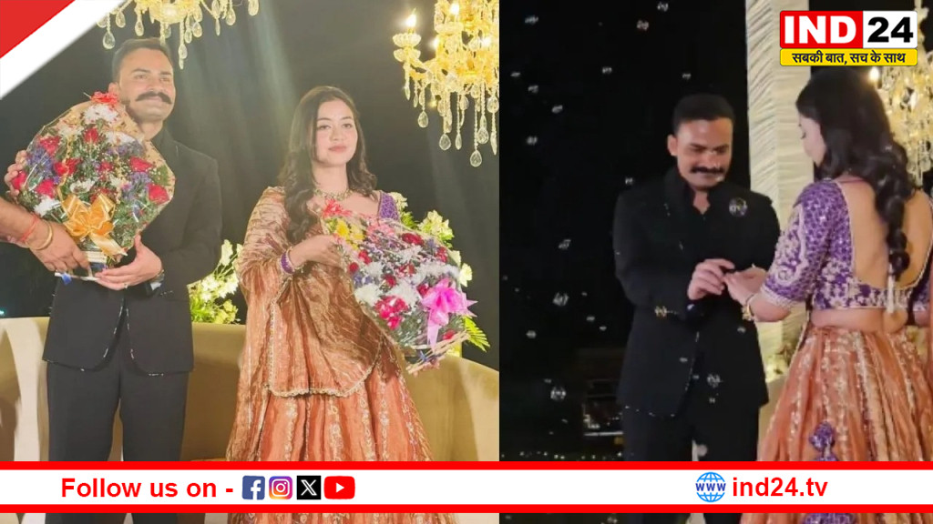 संभल के SP केके विश्नोई ने IPS अंशिका वर्मा से की सगाई