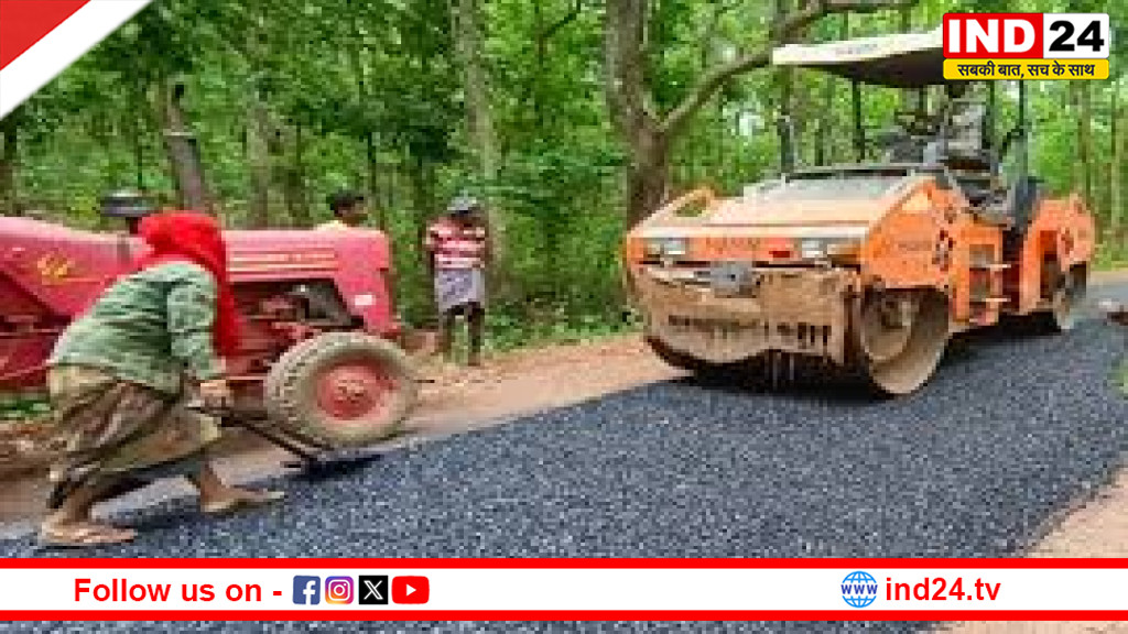 बालिक–पंचेश्वर सड़क पर 32 करोड़ की लागत से हॉट मिक्स कार्य शुरू, क्षेत्र को मिलेगा पर्यटन व बेहतर यातायात का लाभ