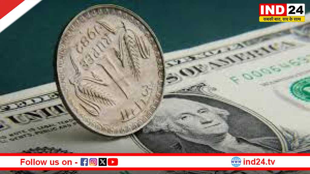 रुपया 95.58 के रिकॉर्ड निचले स्तर पर, विदेशी खरीदारी हुई महंगी