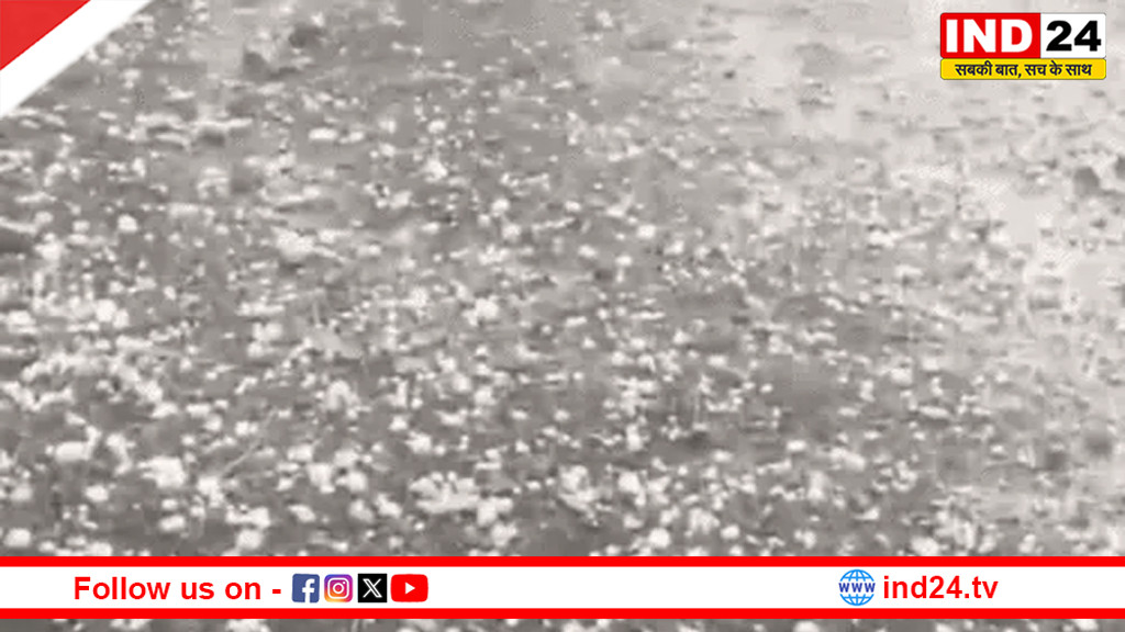 मध्यप्रदेश में 45 जिलों में बारिश और 17 जिलों में ओलावृष्टि,अगले 4 दिन तेज गर्मी पड़ेगी