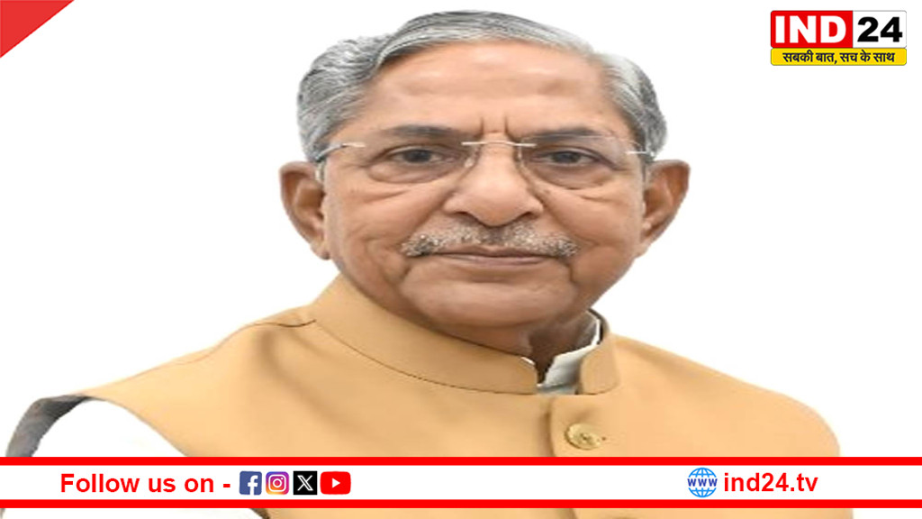 नंद किशोर यादव आज लेंगे नागालैंड के राज्यपाल पद की शपथ