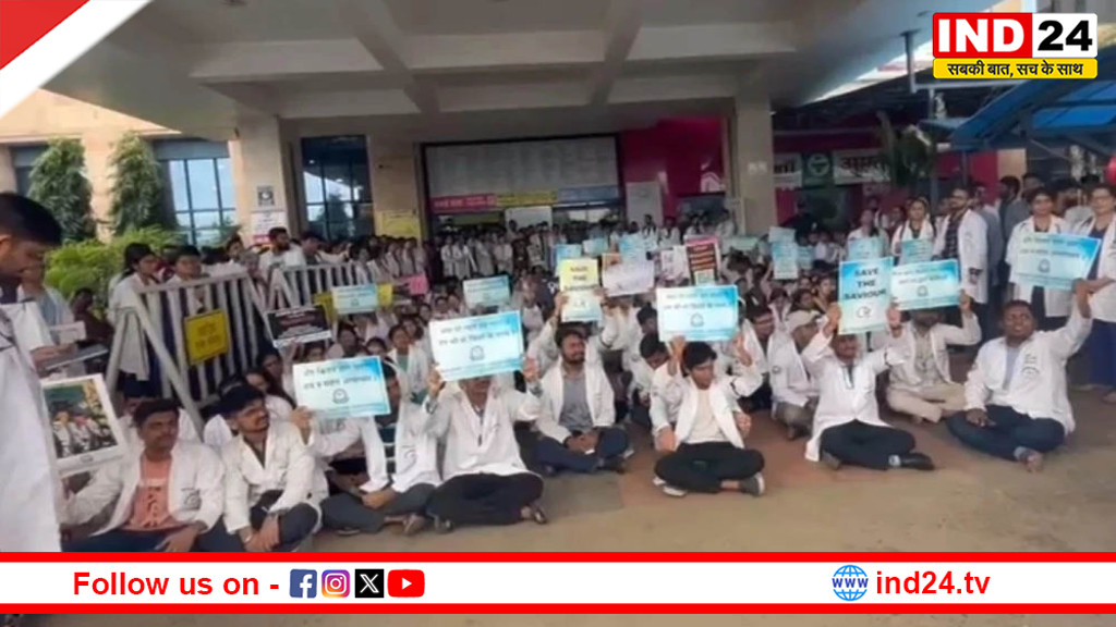 एमपी में जूडा की हड़ताल: 8,000 जूनियर डॉक्टर आज करेंगे काम बंद, ओपीडी और सामान्य ऑपरेशन प्रभावित